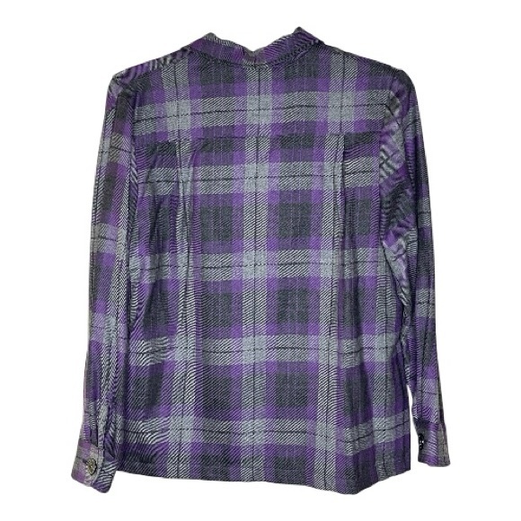 Pendleton Women's Purple Plaid Blazer - Picture 2 of 7